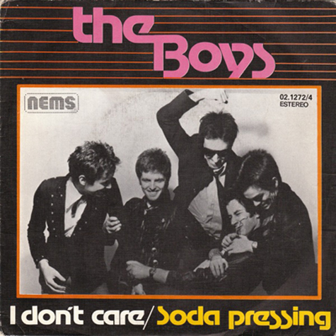 The Boys - I Don't Care - Spain 7" 1977 (Movieplay – 02.1272/4)