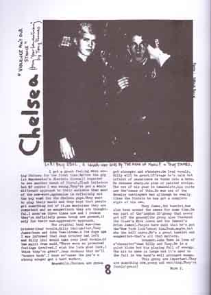 Chelsea - Sniffin' Glue November 1976 - Part 2