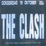 The Clash - Clash City Rockers Leuven Belgium Oct. 19th 1978