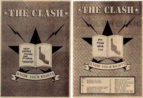 The Clash Know Your Rights Tour 1982