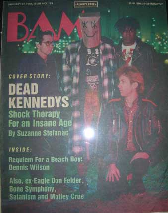 Dead Kennedys - BAM Magazine January 1984