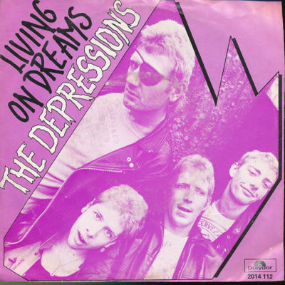 The Depressions - Living On Dreams Holland 7" 