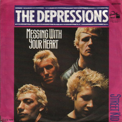 The Depressions - Messing With Your Heart Germany 7" 