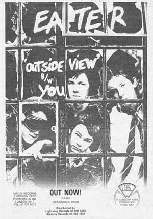 Eater - Outside View NME Advert