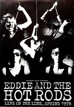 Eddie And The Hot Rods - Life On The Line Spring Tour