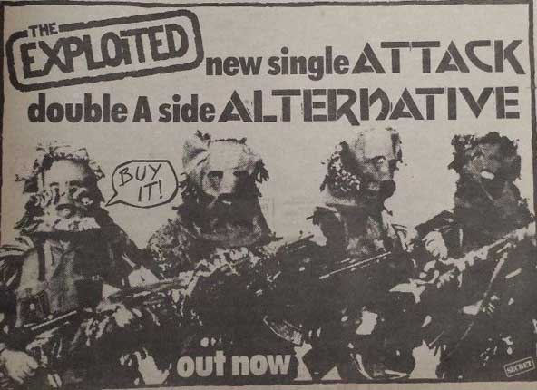 The Exploited Attack Advert