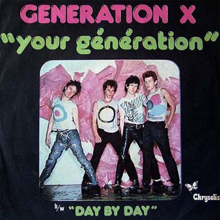 Generation X - Your Generation France 7"