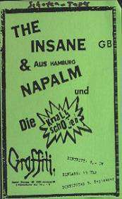 The Insane / Napalm - Live At Graffiti 8/9/82
