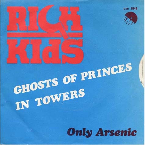 Rich Kids - Ghosts Of Princes In Towers Belgium 7"