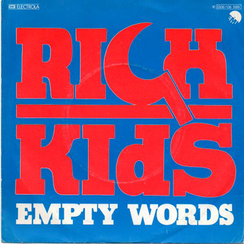 Rich Kids - Rich Kids 7" Germany