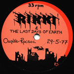 Rikki And The Last Days Of Earth - Oundle Rocsoc