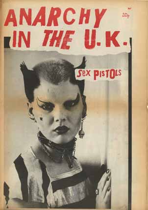 Sex Pistols - Anarchy In The U.K. Newpaper