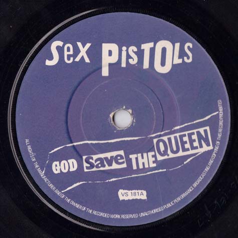 Sex Pistols - God Save The Queen - Virgin 7"