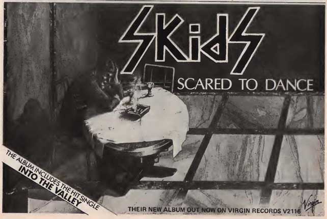 Skids - Scared To Dance Advert
