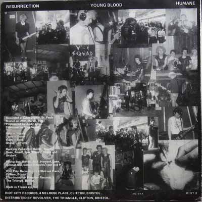 Vice Squad - Resurrection EP - UK 7" 1981 (Riot City - RIOT 2)