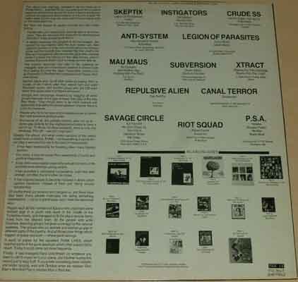 Various - Bollox To The Gonads - Here's The Testicles - UK LP 1983 (Pax - PAX 14) 