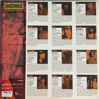 Various - Dangerhouse Volume One - US LP 1991 (Frontier - 4629-1-L) 