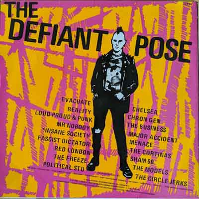 Various - The Defiant Pose - UK LP 1983 (Illegal - ILP 011)