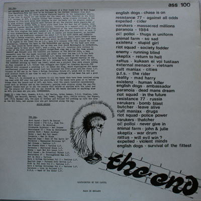Various - The End Of An Era - UK 2xLP 1988 (Rot - ASS 100) 