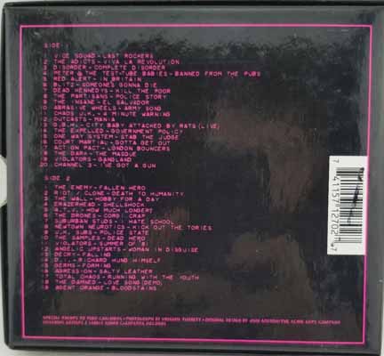 Various - Punk And Disorderly - US 2xCD 2003 (Cleopatra - CLP 1270-2) 