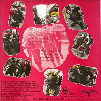 Various - Punk And Disorderly - Further Charges - US LP 1982 (Sounds Interesting Records - SILP01) 
